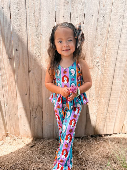 Paisley Top & Flare Pants