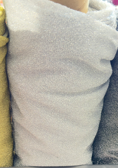 White/Silver, Coral Mesh