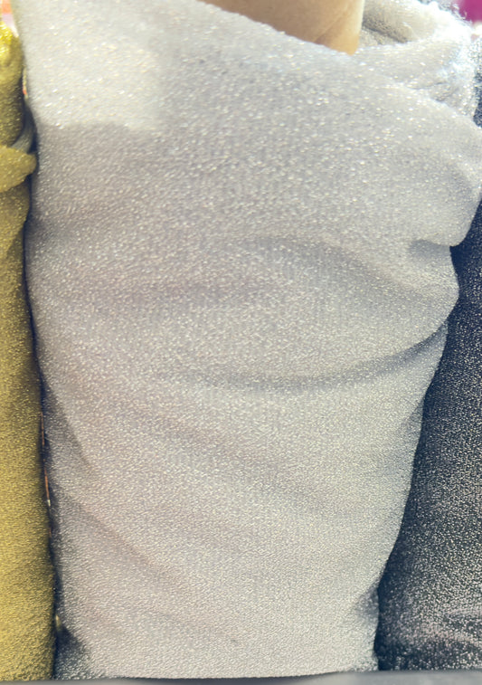 White/Silver, Coral Mesh