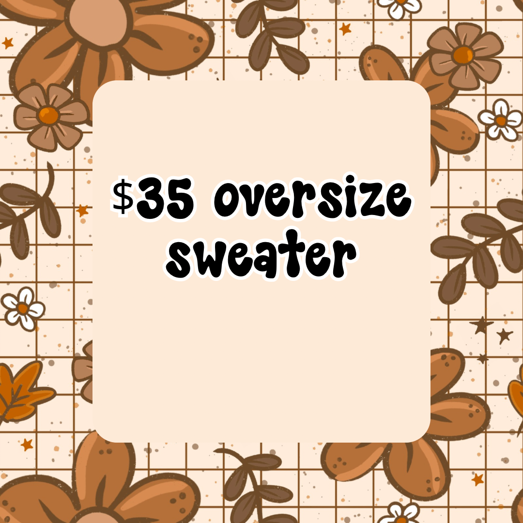 Over Size Sweater