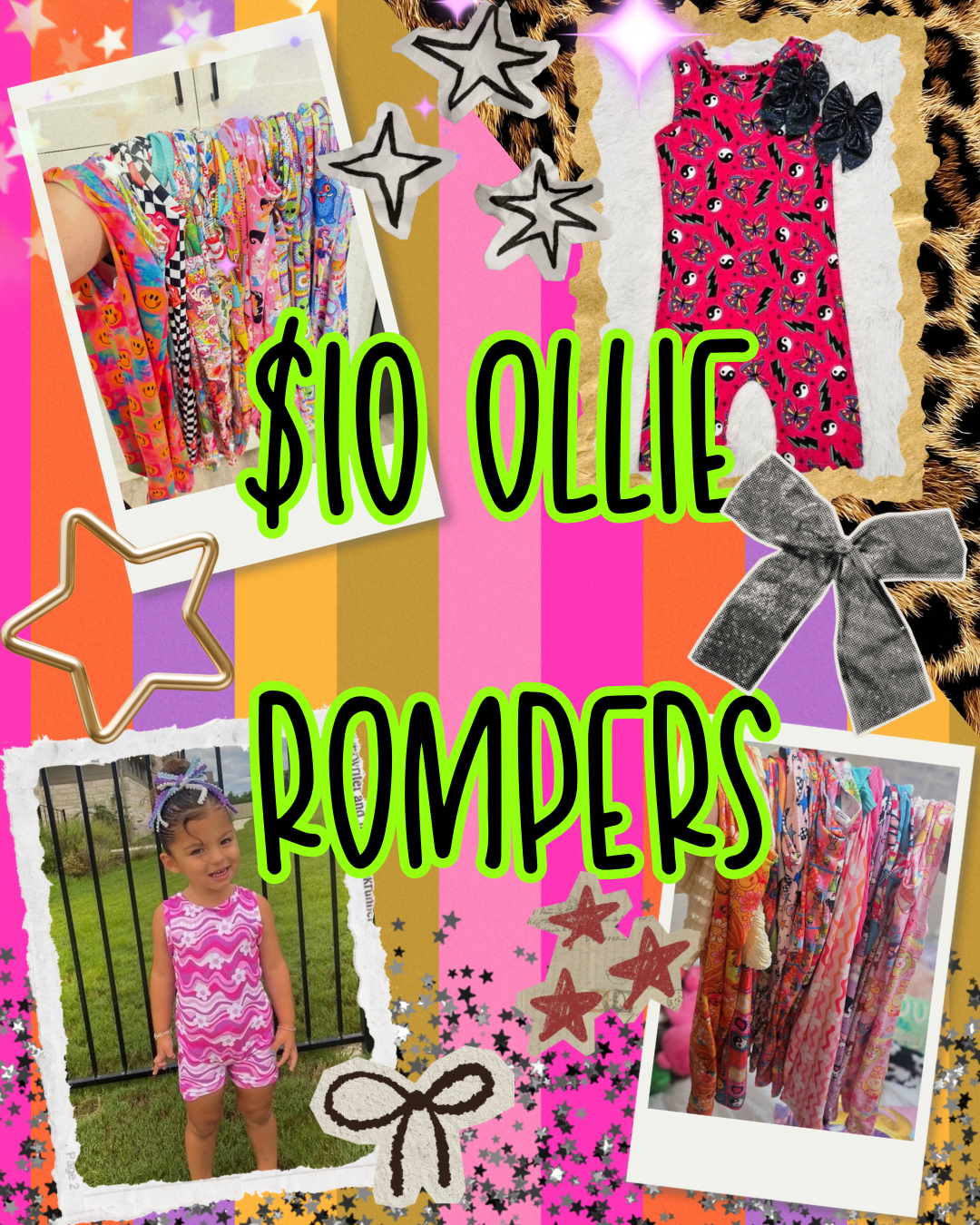 $10 Mystery Ollie Rompers