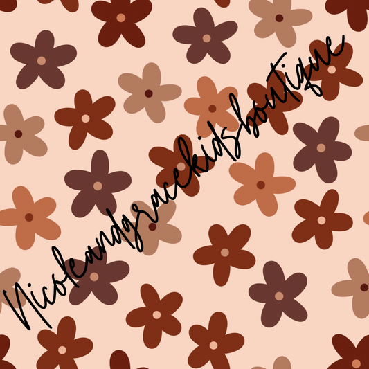 Fall Floral Mesh