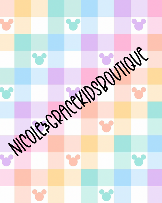 Minnie Checkered Rainbow